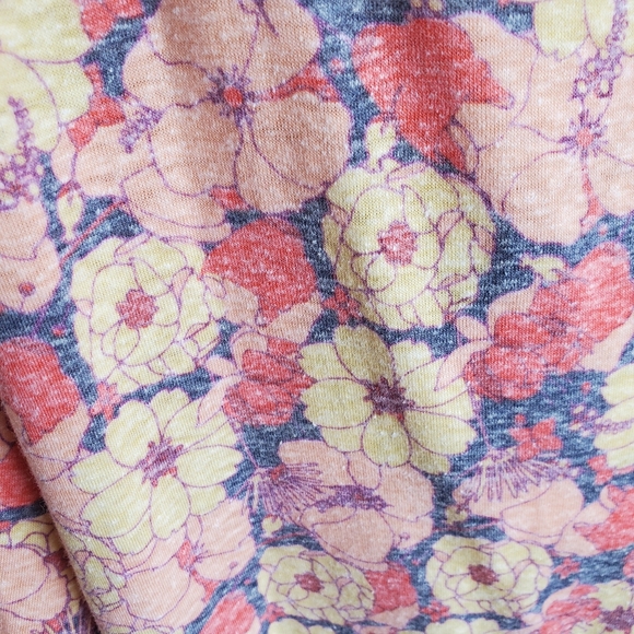 NWT LuLaRoe Floral Lindsay Cardigan - Picture 4 of 7